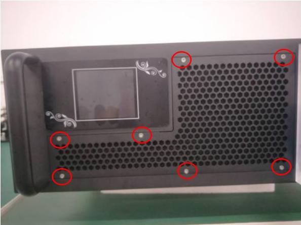 激光冷水機防塵網(wǎng)拆洗