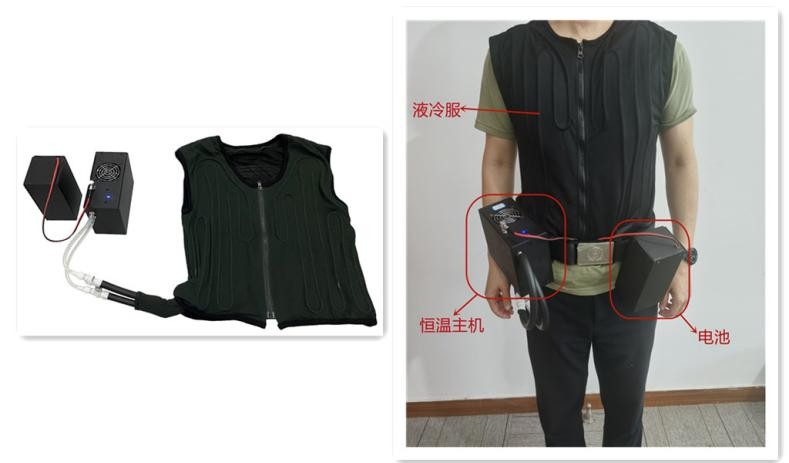 公司承接的相關研究課題已將降溫主機重量降至2kg